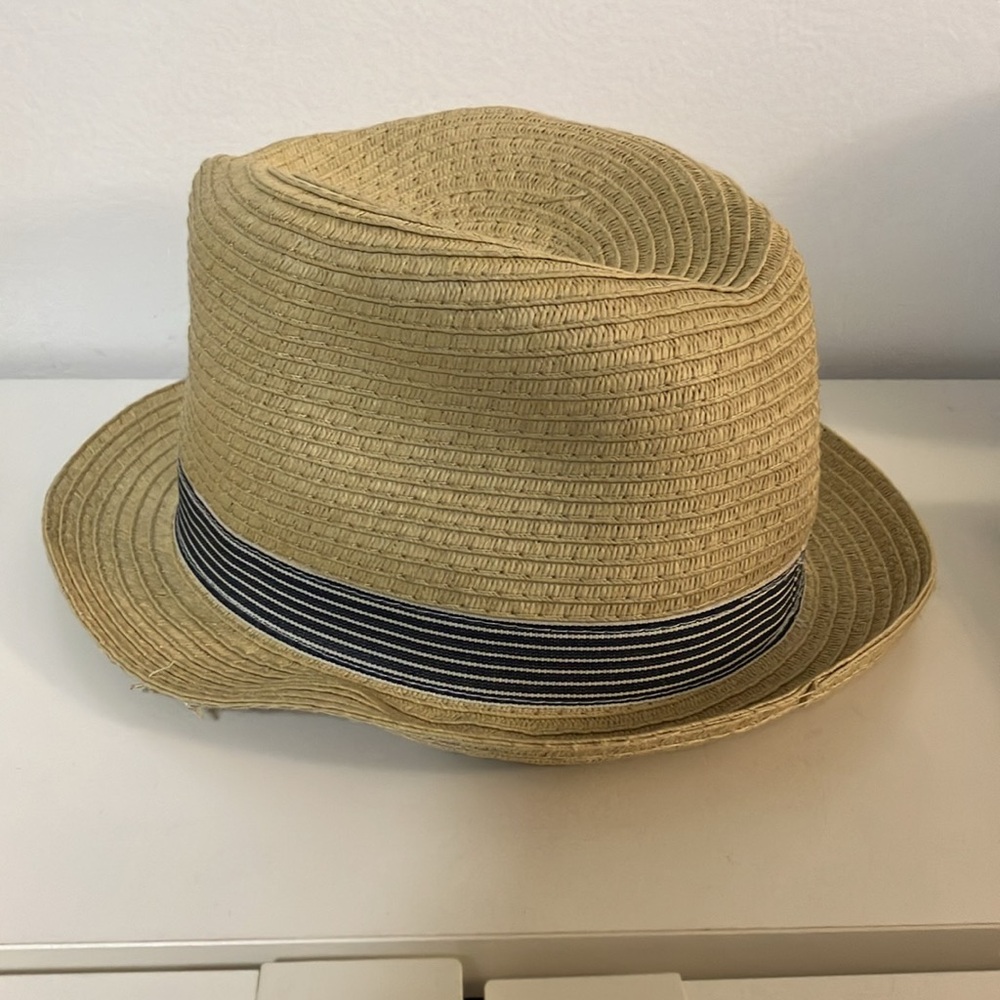 GAP KIDS Straw Fedora Hat S/M, M/L LIKE NEW